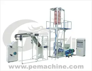 Simple Fast Intelligent Eco-friendly Economical Pp Plastic Film Blowing Blowing Film Machine