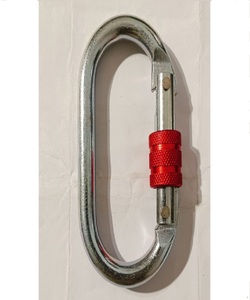 Mosquetón de Aluminio con Certificación de Seguridad y Cierre Fuerte para Uso Profesional en Trabajos en Altura - Product Image 2