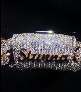 สร้อยคิวบาลิงค์ฮิปฮอปขนาด 20 มม. เงินแท้ 925 ชุบทองคำขาว ประดับเพชรโมอิสซาไนต์แบบหนา - Product Image 3