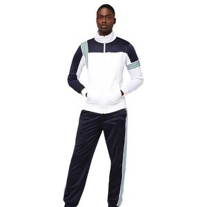 Mens Tracksuits Mens Polyester Track <b>Suit</b> Nylon Tracksuit Set OEM Mens Track Winter Autumn Colorblock <b>Jacket</b> - Product Image 1