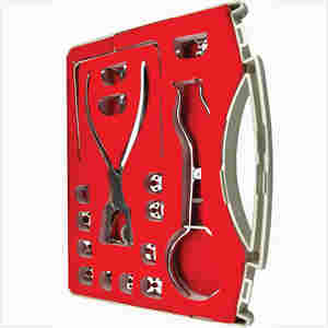 Nuevo Kit de Dique de Goma Dental Manual de Acero 2024 para Cirugía Dental, Instrumentos Quirúrgicos Dentales, Perforador de Dique, Certificado CE, Garantía de por Vida - Product Image 3