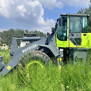 Nuovo al 100% Modello 2015 Pala Gommata Elettrica Breton BRT958kev con Motore CAT, Pompa del Cambio, Potenza 195KW, Capacità 6 Tonnellate, Origine Giappone - Product Image 2