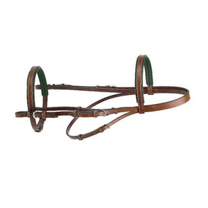 Brida de Cuero Genuino de Alta Calidad con Costuras Decorativas para Caballos, Profesional para Carreras, Equitación, Entrenamiento y Uso Diario - Product Image 2