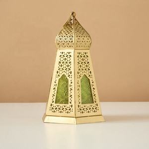 <b>Moroccan</b> Iron Lanterns Rectangular Black Candle Holders for Home <b>Decoration</b> Christmas Outdoor Indoor Use Durable Design - Product Image 3