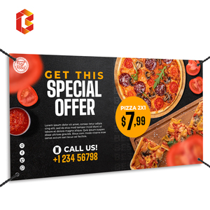 OEM Supplier Digital Printed 13oz PVC Banner Outdoor Advertising Custom Logo Low Minimum Quantity Wholesale