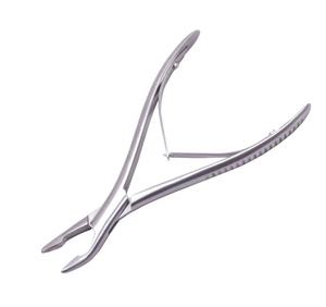 Rongeur nasal Mead Bone 14,5 cm à extrémité ronde courbée 5 mm en acier inoxydable allemand, instruments de chirurgie générale manuels - Product Image 3