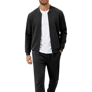 Ensemble de sport en coton sur mesure pour homme |   Survêtement personnalisé en 2 pièces pour le fitness et les équipes - Product Image 6