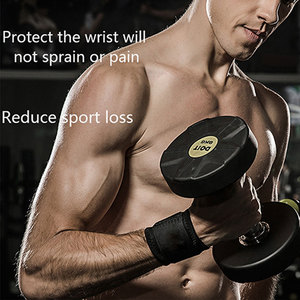 Bandes de maintien de poignet réglables en coton pour la musculation, le powerlifting et le fitness – Protection sportive personnalisée - Product Image 2