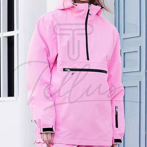 Veste de ski personnalisée Offres Spéciales imperméable Snowboard Veste hommes isolé Ski vêtements de neige fermeture éclair complète à capuche Veste de neige pour hommes - Product Image 5