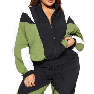 2026 Top qualité femmes coupe-vent survêtement avec conception personnalisée Offre Spéciale multicolore respirant femmes coupe-vent ensembles - Product Image 5