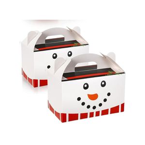 Private Custom Festive Sock <b>Gift</b> <b>Box</b> OEM Printed Folding Paper Gable Packaging With Handle Factory Vietnam Manufacturer - Product Image 1