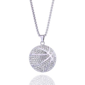 Joyería Hip-Hop, Oro y Diamantes al por Mayor, Collar con Colgante de Baloncesto, Collar Deportivo Personalizado para Hombre - Product Image 5