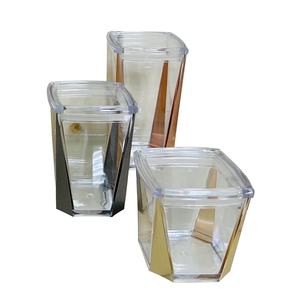 Pot à bonbons acrylique de forme octogonale - Product Image 2