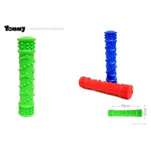 Jouet à mâcher pour chien Yommy Pet Toy Stick 19cm en caoutchouc pour animaux de compagnie - Product Image 1