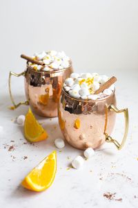 Copper beverage <b>mug</b> set festival lights cups reusable premium cocktail serving durable collection <b>mugs</b> - Product Image 3