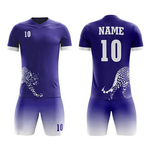 Uniforme de fútbol personalizado para hombre, camiseta de fútbol barata de poliéster de secado rápido, conjunto de camisetas de fútbol al por mayor, personaliza el logotipo, ropa deportiva. - Product Image 5