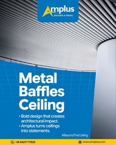 Plafond linéaire en métal 84C 84R - Product Image 6