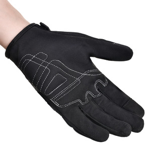 Guantes de Carreras con Protección Completa en los Dedos y la Palma para Ciclismo al Aire Libre, Unisex, Material PU, Cierre de Velcro - Product Image 2