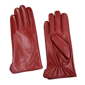 Gants en cuir Nappa véritable doux et chauds pour femme – Style élégant et luxueux pour la ville - Product Image 1