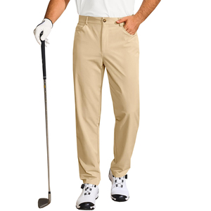 Pantalon de golf pour homme léger et extensible de haute qualité, personnalisé par le fabricant OEM, pour le printemps, les activités de plein air et le sport - Product Image 1