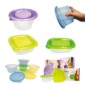 Gobelets à dessert en plastique transparent personnalisés avec impression pour le service alimentaire en vrac - Product Image 1