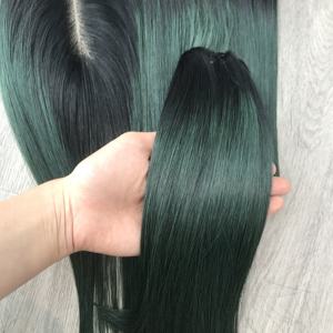 Hueso recto 100% cabello humano vietnamita crudo verde Super calidad muy suave precio sedoso con envío rápido a todo el mundo - Product Image 1