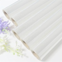 Rouleau de papier d'emballage cadeau en cellophane BOPP transparent PVC, étanche, alimentaire, haute rigidité, recyclable, pour bouquets et cadeaux