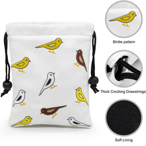 Estuche de cuero premium para pelotas de golf con presilla para cinturón, cierre de broche seguro y diseño compacto para un transporte conveniente en el campo, a precio de mayoreo. - Product Image 3