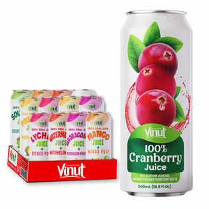 500ml 100% Fruit Juice Drink, Variety Flavors, With Pulp, Sugar-Free, OEM ODM Private Label - Product Image 1