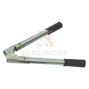 Desquillador de Precisión Barnes con Protección para los Dedos, Instrumento Veterinario Reutilizable para Ganado, Mango Recto, Herramienta para Desquillar Ganado, Color Rosa, Certificado CE - Product Image 1
