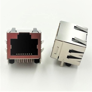 Conector Hembra RJ45 de un Solo Puerto, Configuración 1X1, Blindado, 8P8C, Soldadura/Instalación a Presión, Modelo LITE 10711-01222650-A11R - Product Image 4