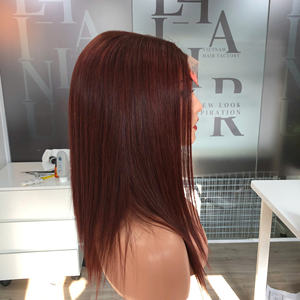 ผมต่อแบบตรงปลายสองด้านทำจากผมคนเวียดนามแบบ100% สีน้ำตาลแดง - Product Image 5