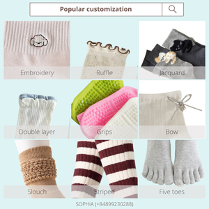 Wholesale Custom Design Striped Cotton Women Athletic <b>Socks</b> Non Slip Silicone <b>Grip</b> Yoga Pilates <b>Socks</b> - Product Image 6