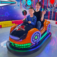 Machine de jeu d'arcade de voitures tamponneuses à vitesse réglable pour drift, type chariot, pour parcs d'attractions de Guangzhou, à vendre