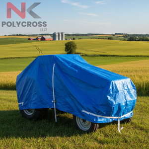 Bâche de protection multi-usages pour tracteurs, résistante aux intempéries et aux UV, pour tracteurs, moissonneuses-batteuses, équipements agricoles et stockage extérieur - Product Image 3