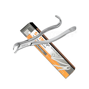 Satinsky Premium No. Pinces d'extraction chirurgicales 10S à motif Mart, certifiées CE Classe III, instruments dentaires manuels de haute qualité - Product Image 3