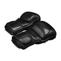 Gants d'entraînement de boxe en gros, logo personnalisé, cuir PU durable, protection rembourrée des poignets, fournisseur d'usine OEM
