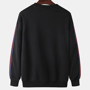 Sudadera con capucha gruesa unisex de talla grande, lisa, con logo personalizado, de manga raglán, extragrande para hombre - Product Image 2