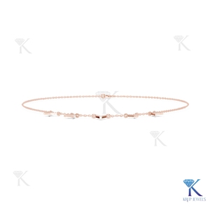 Collar con Inicial de Diamante Cultivado en Laboratorio, Oro Sólido de 14K/18K, Letra con Incrustaciones de Diamantes, Gargantilla, Joyería Fina para Mujer, Aniversario - Product Image 6