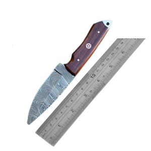 Trend Blades TB-3603 Lot de 20 couteaux en acier Damas avec manches colorés et étui en cuir pour le camping et la randonnée en plein air - Product Image 6