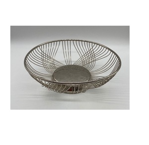 Corbeille à fruits en métal moderne pour comptoir, organiseur de fruits, bol à fruits en fil métallique pour table à manger, décoration de la maison - Product Image 1