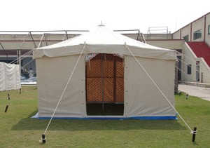 Tente cloche en toile 100% coton, modèle Deluxe avec poteau central, imperméable, pour le camping dans le désert - Product Image 5