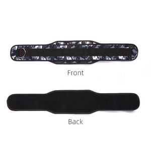 Adjustable Waist Support Dip <b>Belt</b> With Steel Chain For Weight Lifting Strength Training Unisex Polyester Hook & Loop Closure - Product Image 3