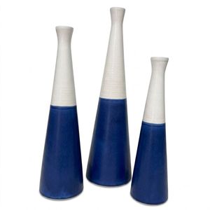 Spun <b>Bamboo</b> Vase 15x50CM For Dried Flowers Eco Friendly Handmade Indoor Decor Durable and Lightweight Made in Vietnam - Product Image 2