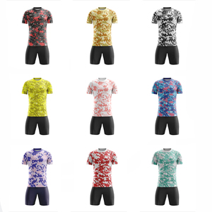 Professional Manufactured 100% Polyester Printed <b>Soccer</b> Uniform for Adult Men Custom Size Gradient Color Four-Way Stretch Custom - Product Image 1