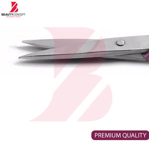 Ciseaux à cuticules avec manche rose, produit de qualité supérieure, design le plus récent, outil professionnel pour le soin des ongles - Product Image 5