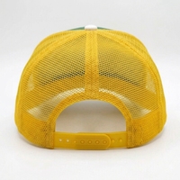 Casquette Trucker en Mousse à 5 Panneaux Personnalisée, Chapeau Snapback en Maille avec Corde, Broderie 3D en Relief, Visière Courbée, Vente en Gros de Casquettes OEM