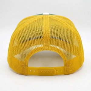 Casquette Trucker en Mousse à 5 Panneaux Personnalisée, Chapeau Snapback en Maille avec Corde, Broderie 3D en Relief, Visière Courbée, Vente en Gros de Casquettes OEM - Product Image 6