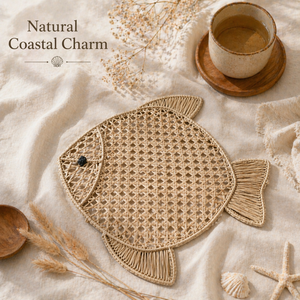 Best Seller Custom <b>Table</b> <b>Mat</b> <b>Table</b> Decoration Accessories Metal Frame with Raffia <b>Round</b> <b>Table</b> <b>Mat</b> Available at Low Price - Product Image 5