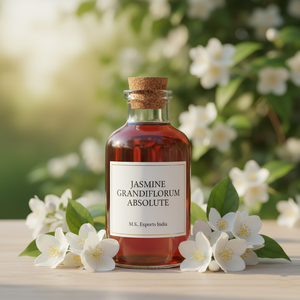 Aceite Absoluto de Jazmín Grandiflorum 100% Natural Sin Diluir, Extraído con Solvente, Grado Perfumería, Suministro al por Mayor - Product Image 1
